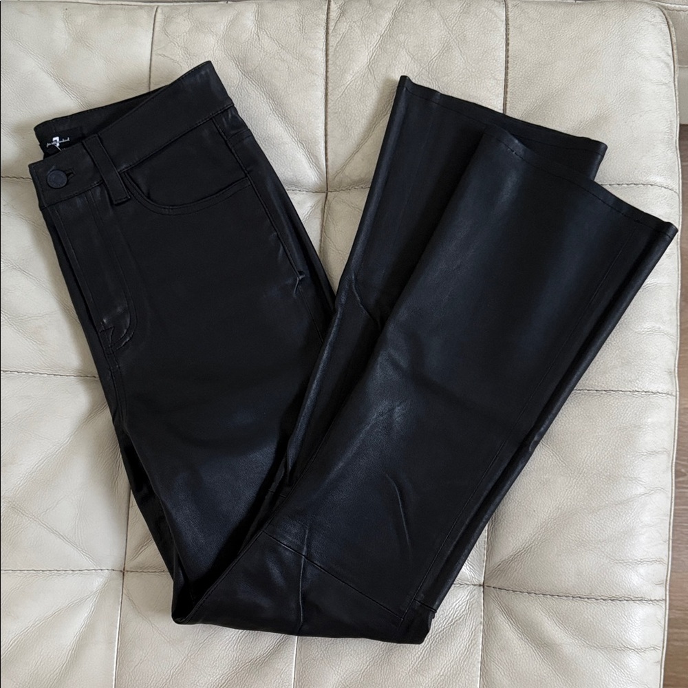 Leather High Rise Skinny Boot - Picture 4 of 6